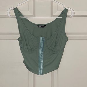 Corset and ruched top from SHEIN!